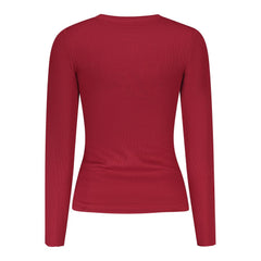 Guess Jeans Red Cotton Women T-Shirt