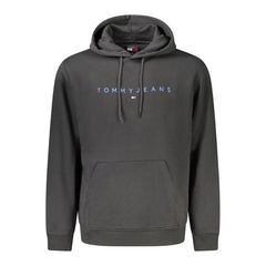 Tommy Hilfiger Black Cotton Men Sweater