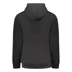 Tommy Hilfiger "Black Cotton Men Sweater with Central Pocket"