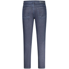 Hugo Boss Blue Cotton Men Jeans