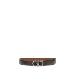 Ferragamo Brown Leather Regular Belt