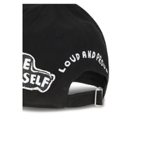 Dsquared² Black Cotton Cap (Baseball Hat)