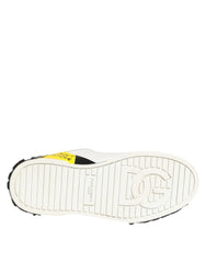Dolce & Gabbana Multicolor Lettering Portofino Sneakers Shoes