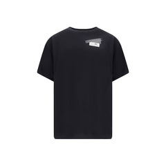 MM6 Black Cotton T-Shirt