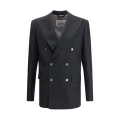 Vivienne Westwood Bicolor Fleece Wool Suits And Blazer