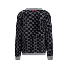 Gucci Black Wool Cardigan