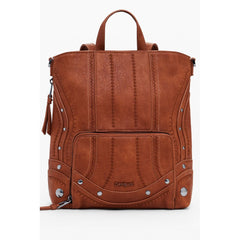 Desigual Brown Polyethylene Women Mini Backpack