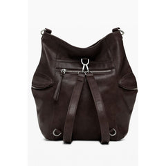 Desigual Brown Polyethylene Women Backpack