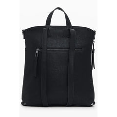 Desigual Black Polyethylene Women Backpack