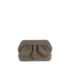 THEMOIRè Brown Other Fibres Clutch Bag