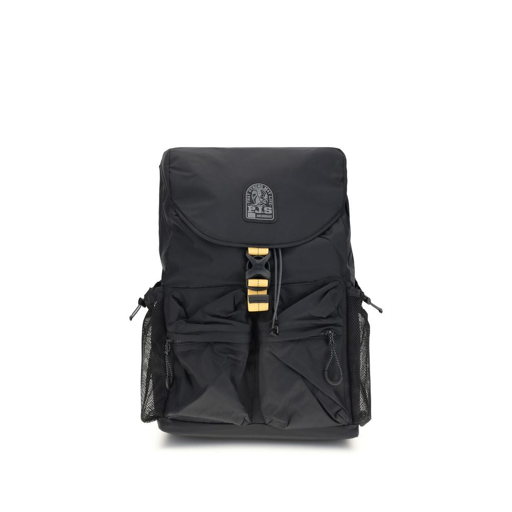Parajumpers Black Nylon Backpack
