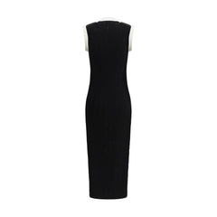 Balmain Black Viscose Casual Dress
