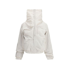 ALAINPAUL Gray Polyamide Full-Length Jacket