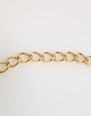 Dolce & Gabbana Multicolor Murano Glass Beads Gold Chain Jewelry Necklace