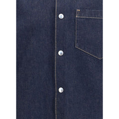 7FOR Blue Denim Shirt