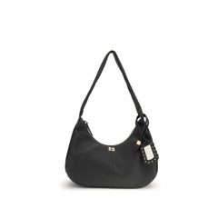 Ganni Black Recycled Polyester Shoulder Bag
