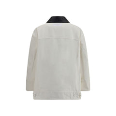 Givenchy White Cotton Denim Jacket