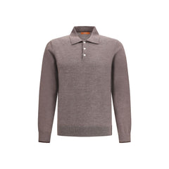 Cruna Gray Wool Sweatshirt
