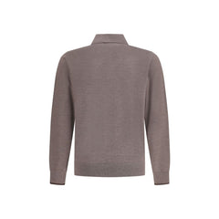 Cruna Gray Wool Sweatshirt