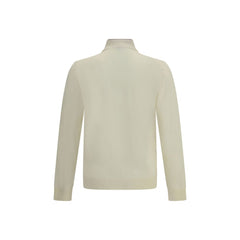 Cruna Cream Wool Turtleneck
