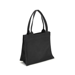 Ganni Black Cotton Shoulder Bag