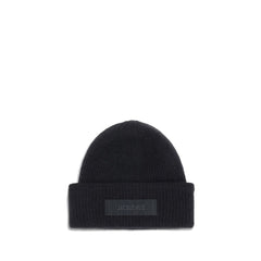 Jacquemus Black Alpaca Vicugna Pacos Beanie