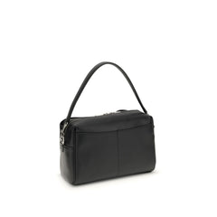 Balenciaga Black Calf Leather Bos Taurus Shoulder Bag