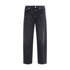 Citizens of Humanity Black Recycled Cotton High-Waisted Jean