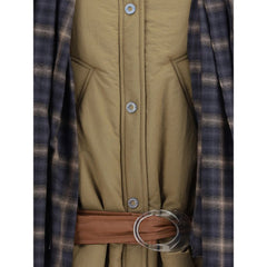 MARBELL Brown Polyamide Full-Length Jacket