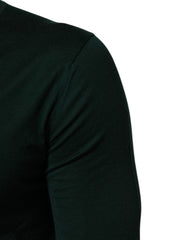 Dolce & Gabbana Dark Green Button Down Men Cardigan Sweater