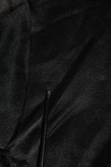 Dolce & Gabbana Black Logo Polyester CrewNeck Sweatshirt Sweater