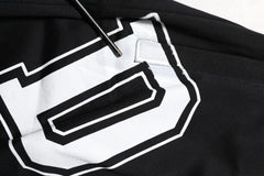 Dolce & Gabbana Black Logo Print Cotton Casual Bermuda Short