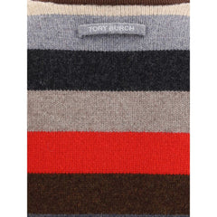 Tory Burch Multicolor Merino Wool Turtleneck
