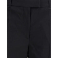 Alexander McQueen Black Wool Dress Pants