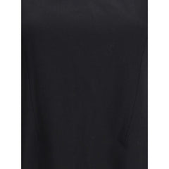 Alexander McQueen Black Wool Casual Dress