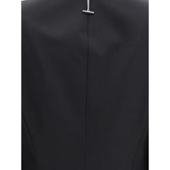 Alexander McQueen Black Wool Coat