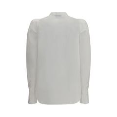 Alexander McQueen White Cotton Dress Shirt