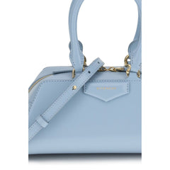 Givenchy Light Blue Calf Leather Bos Taurus Handbag