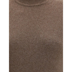 Jacquemus Brown Merino Wool Casual Dress