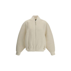 Jacquemus White Wool Bomber