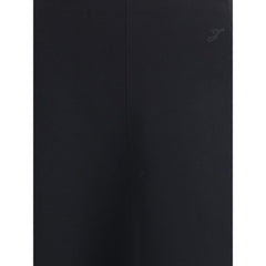 Jacquemus Black Cotton Midi Skirt