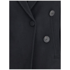 Tory Burch Black Wool Coat