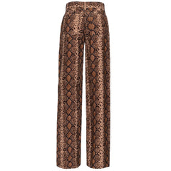PINKO Brown Cotton Jeans & Pant