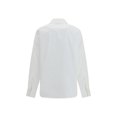 Alexander McQueen White Cotton Dress Shirt