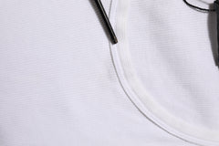 Dolce & Gabbana White Sleeveless Round Neck Tank Top T-shirt