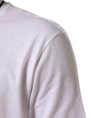 Dolce & Gabbana White Sacred Heart Short Sleeve Men T-shirt