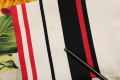 Dolce & Gabbana Multicolor Pachwork Charmeuse Floral Shift Dress