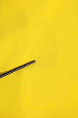 Dolce & Gabbana Yellow Polyester Sleeveless Sheath Midi Dress