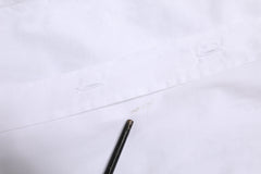 Dolce & Gabbana White Collared Long Sleeves Dress Shirt Top