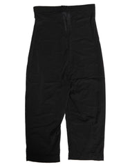 Dolce & Gabbana Black High Waist Tight Midi Trouser Underwear